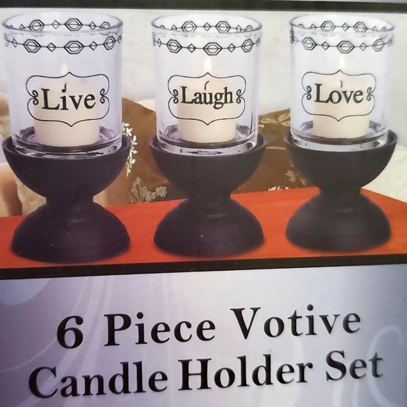 Sophia Elan Home Other 6 Piece Votive Candle Holder Set By Sofia